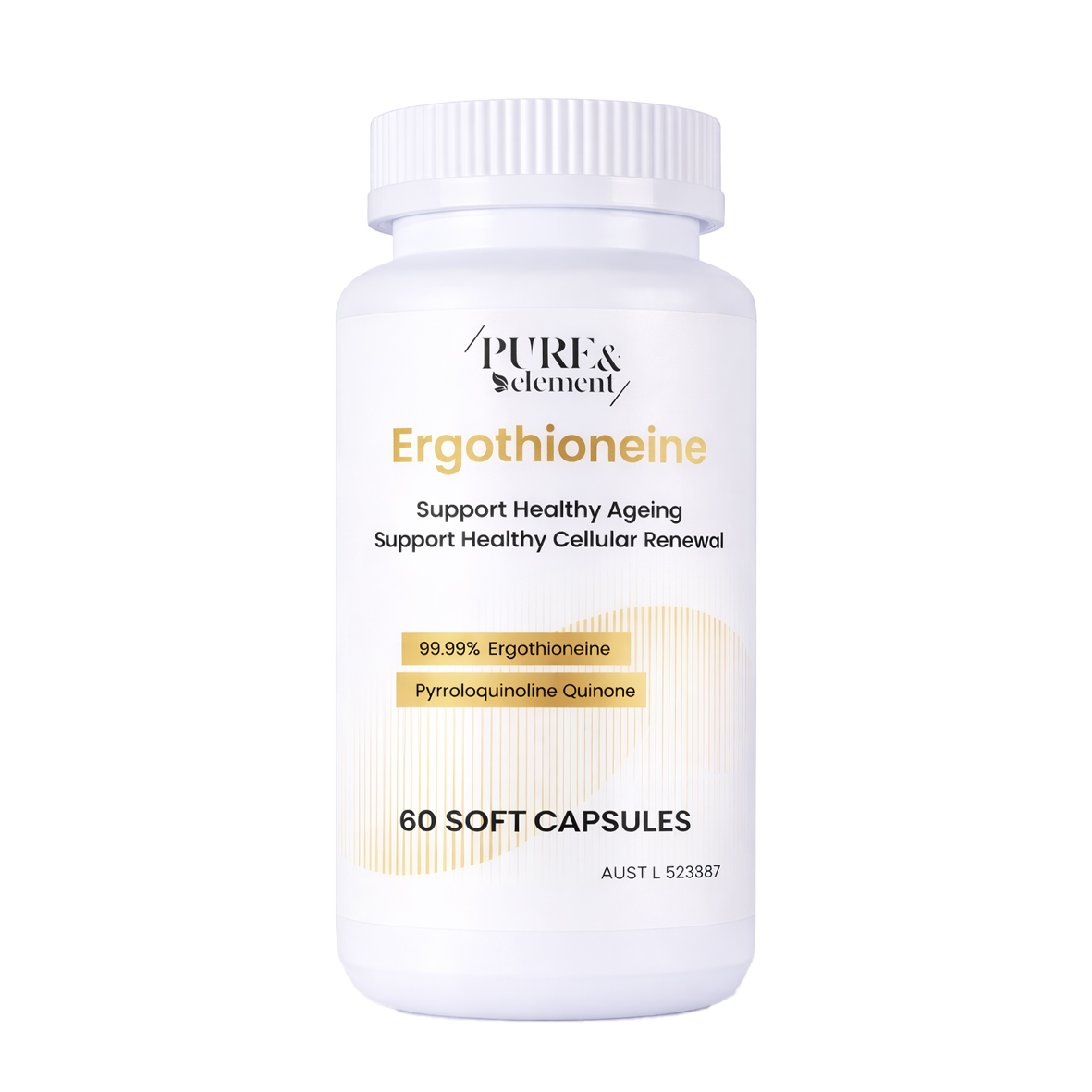 PureElement 麦角硫因产品瓶